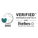 Forbes Verified Responsible Hospitality 2025